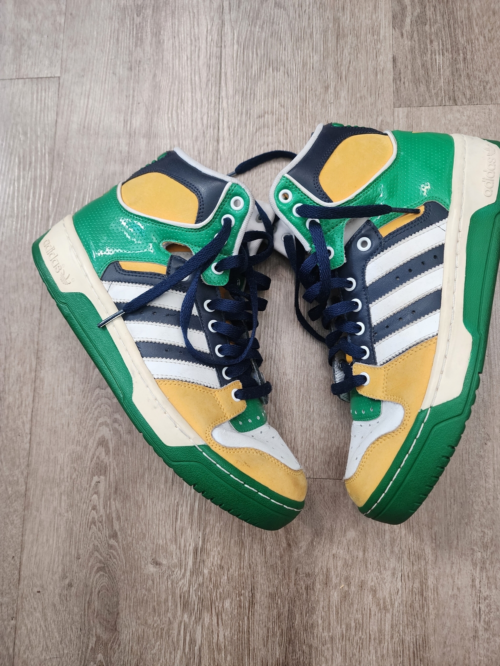 Vintage Adidas Conductor Hi Sneakers Size 8